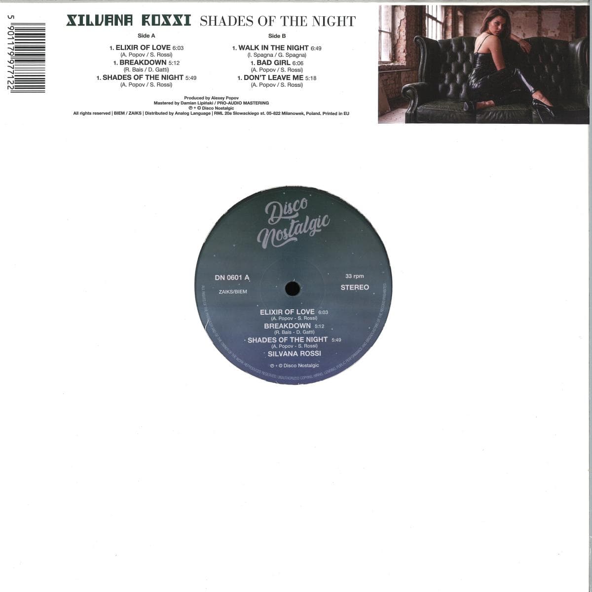 Shades Of The Night — SILVANA ROSSI | Vinilo