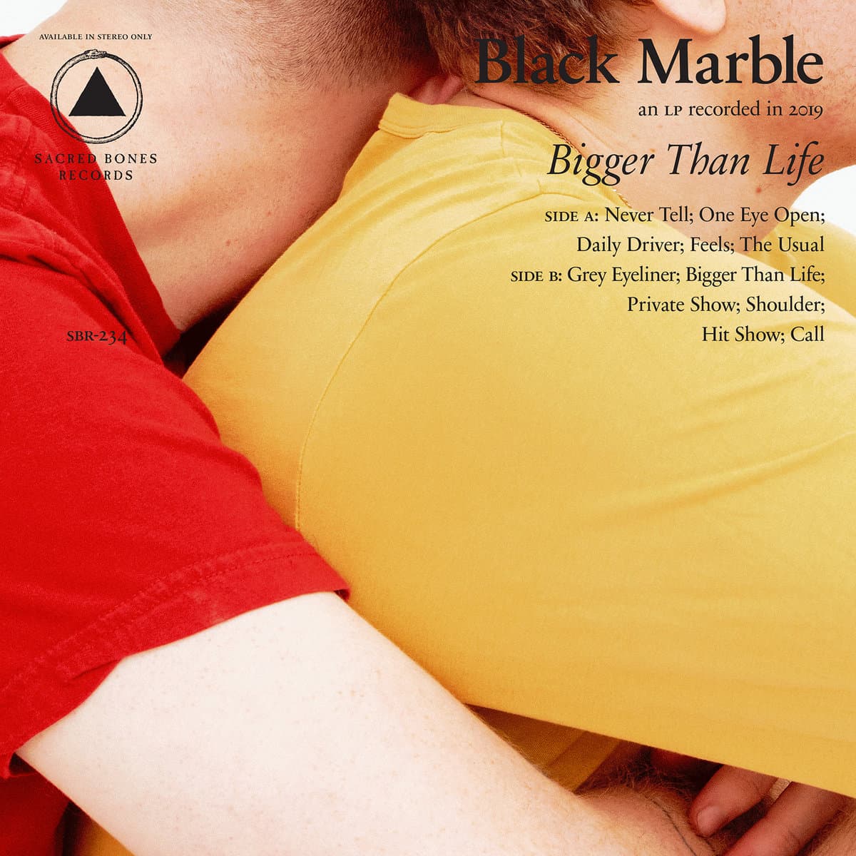 BIGGER THAN LIFE — BLACK MARBLE | Vinilo