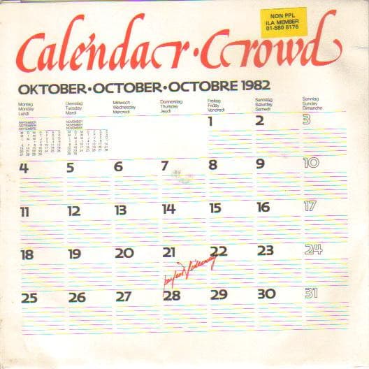 PERFECT HIDEAWAY — CALENDAR CROW | Vinilo