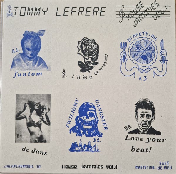 House Jammies Vol.1 — TOMMY LEFRERE  | Vinilo