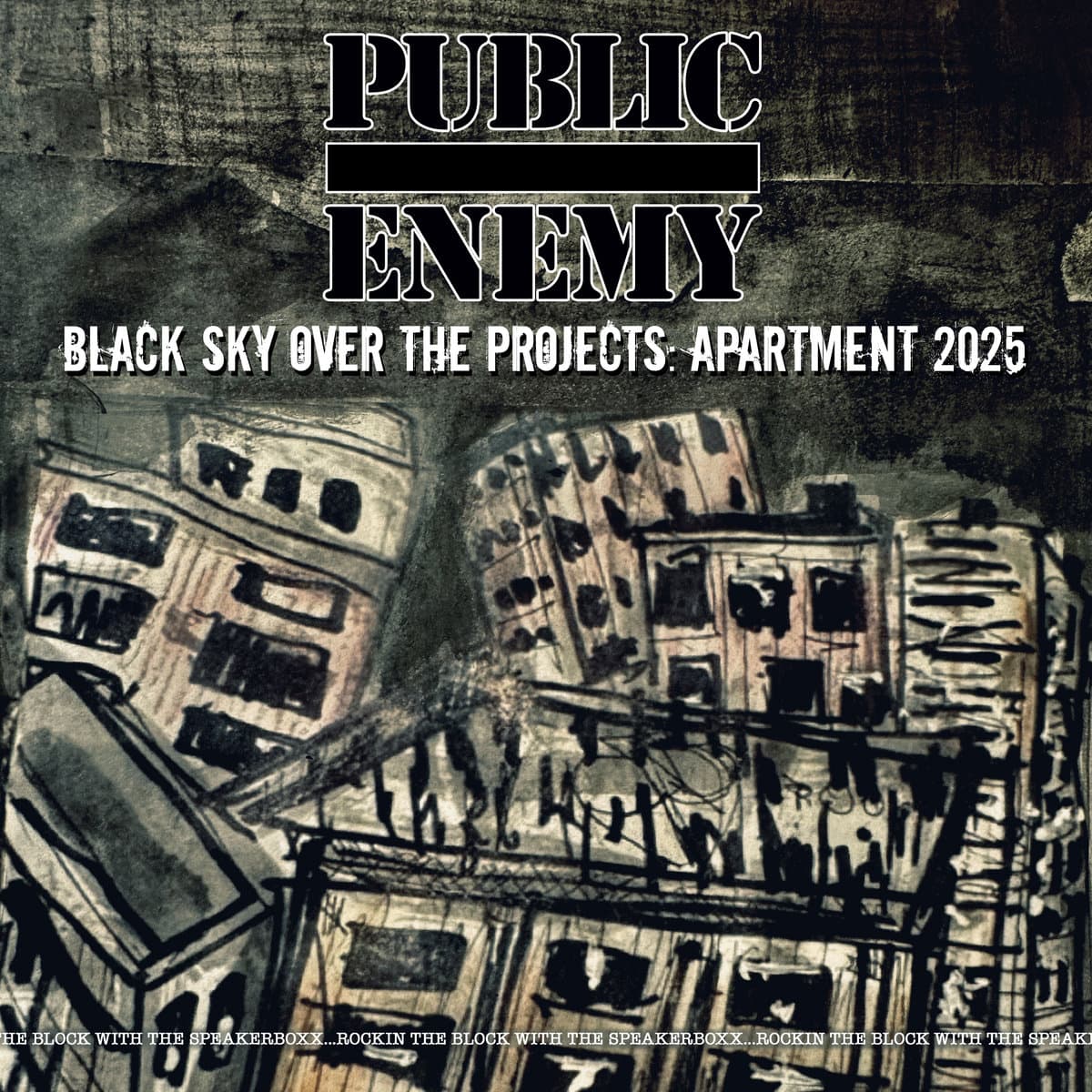 BLACK SKY OVER THE PROJECTS — PUBLIC ENEMY | Vinilo