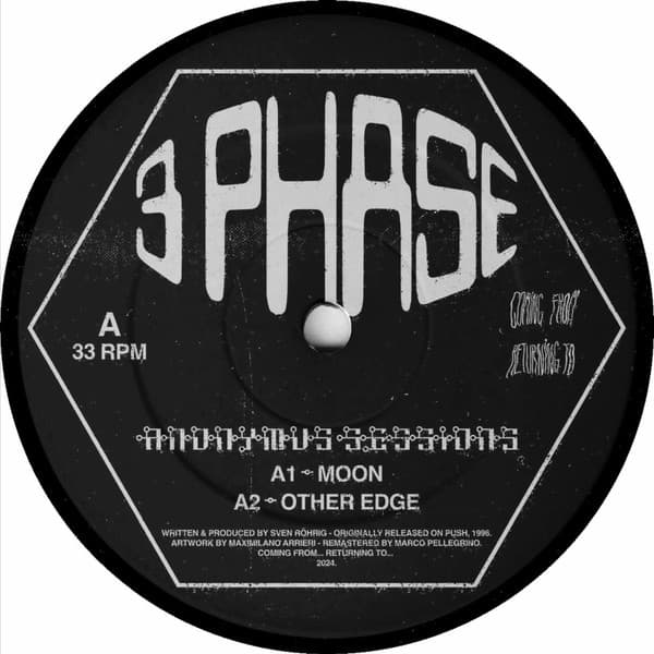 Anonymous Sessions — 3 PHASE | Vinilo
