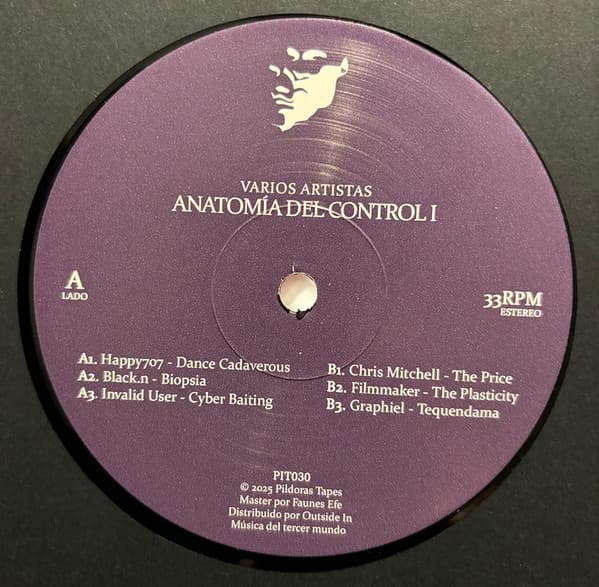 Anatomia Del Control 1 — Varios Artistas | Vinilo