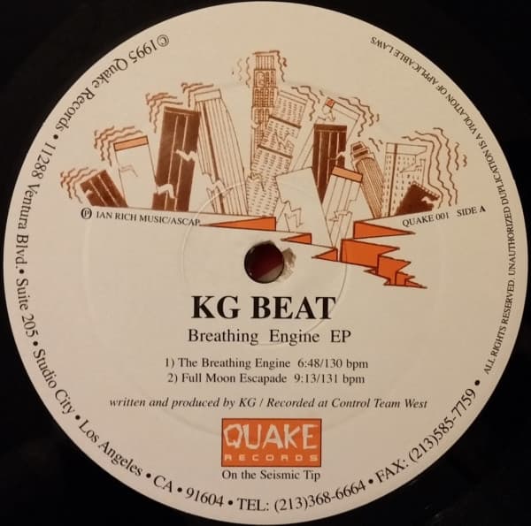 Breathing Engine — KG BEAT | Vinilo